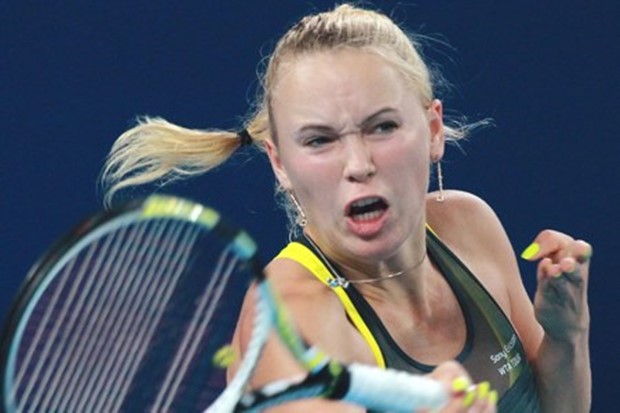 Drastičan pad Wozniacki