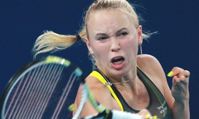 Drastičan pad Wozniacki