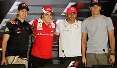 Vettelu pole, Alonsu svi konci