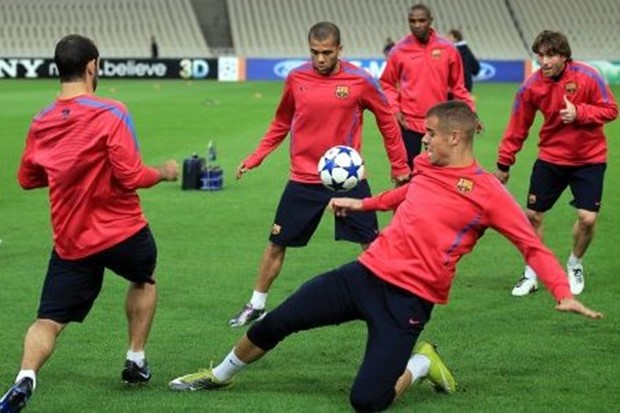 Xavi: "To je Barcelonina Zlatna lopta"