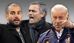 Del Bosque, Mourinho, Guardiola - tri genija