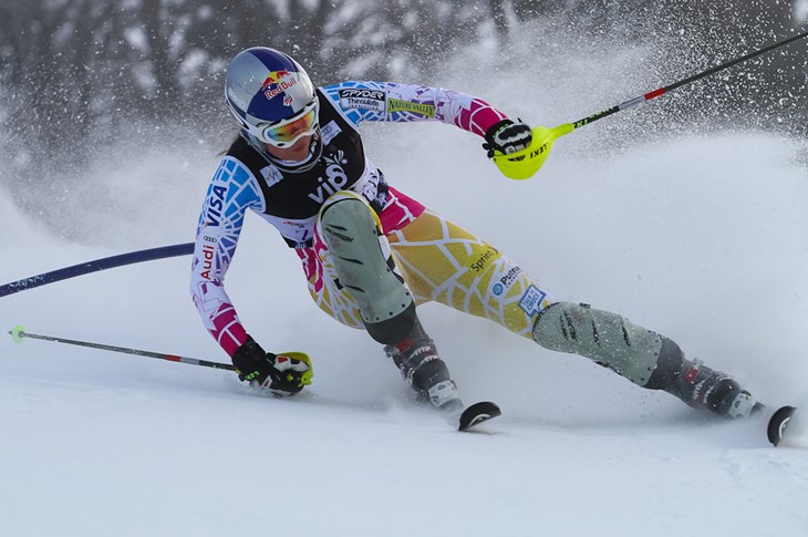 Mancuso slavila, Vonn preskočila Riesch
