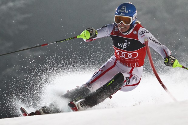 Schild pobjednica slaloma u Courchevelu