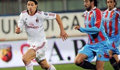 Milan uvjerljiv i s deset igrača