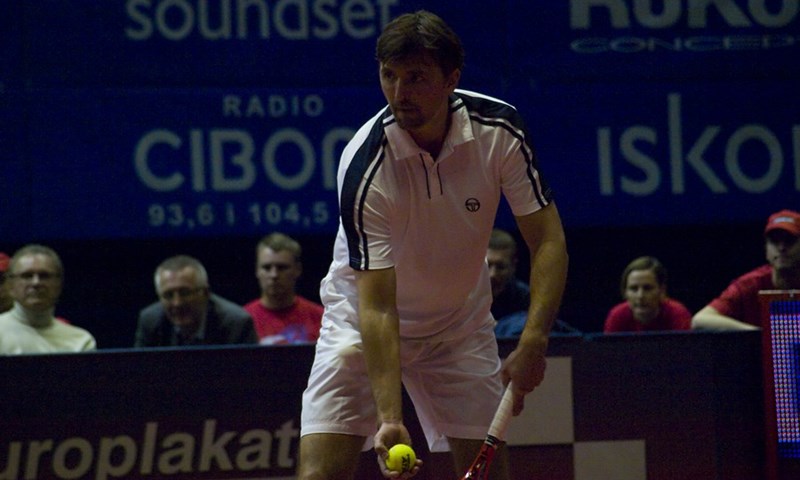 Ivanišević uz Agassija, Graf i Hingis