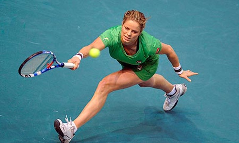 Clijsters jedva probio znoj