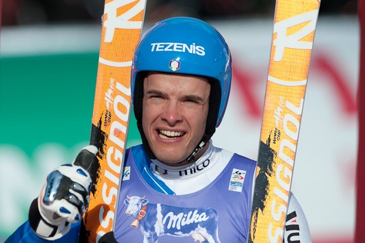 Težak pad Christofa Innerhofera