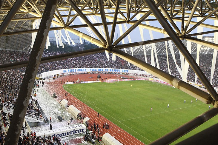 Hajduk predstavljen navijačima Barcelone