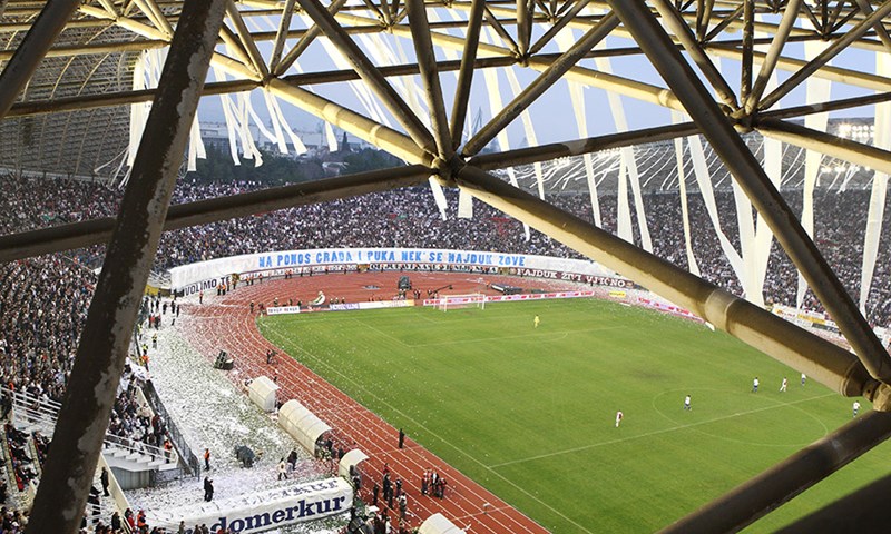 Hajduk predstavljen navijačima Barcelone