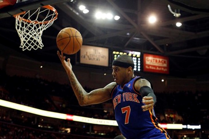 Video: Trica Anthonyja za slavlje Knicksa