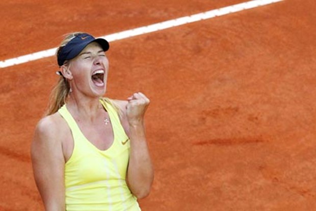 Šarapova razgrnula oblake