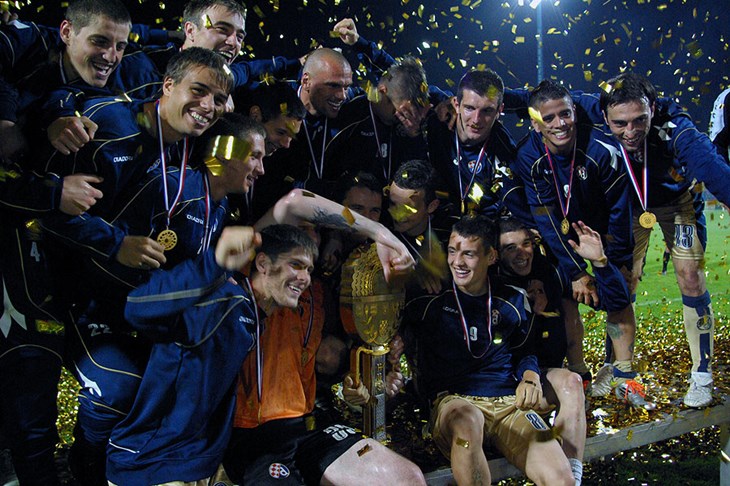 Dinamo u Radoboj, Hajduk kod četvrtoligaša