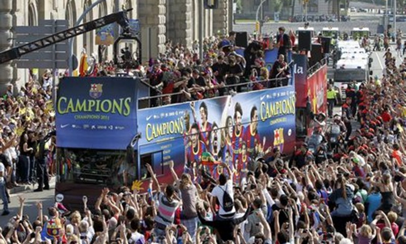 Barcelona se poigrala s konkurencijom