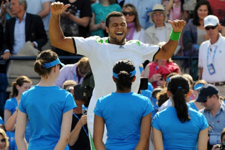 Murray sjajan, Tsonga dovoljno dobar