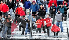 Navijači divljaju zbog ispadanja Rivera