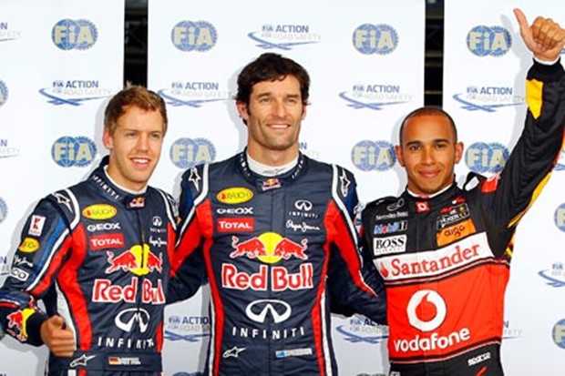 Webber kreće s prvog mjesta