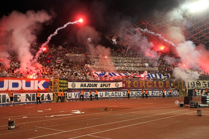 Hajduk opet plaća bakljadu