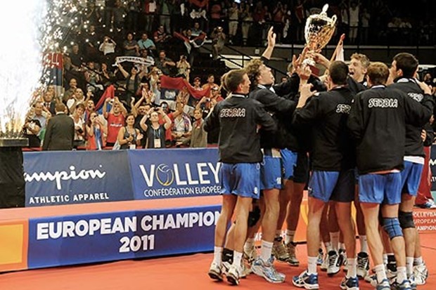 Odbojkaši Srbije na tronu Europe