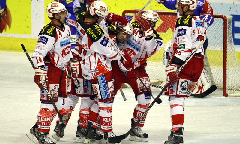 KAC-u derbi, Jesenicama bod u Salzburgu