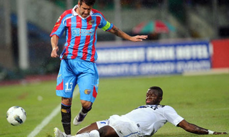 Inter poražen i kod Catanije