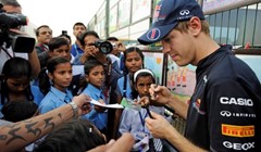 Vettel: "Prašina i pijesak priče dana"