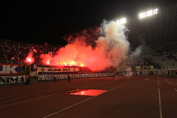 Hajduk kažnjen zbog navijačkih ispada