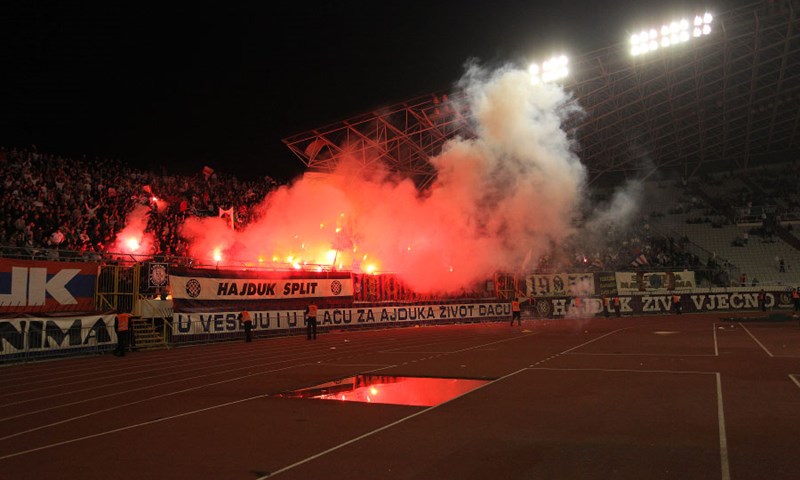 Hajduk kažnjen zbog navijačkih ispada