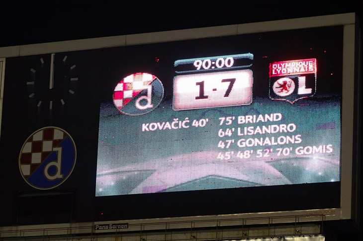 Lyon nagrađen zbog maksimirske pobjede