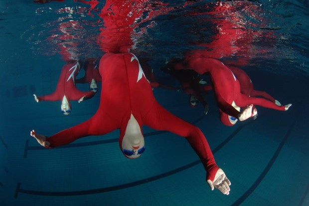 Božićna revija plivačica Mladosti