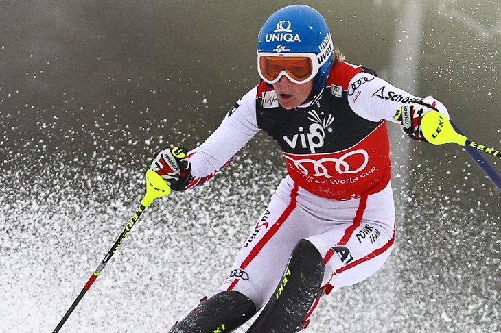 Schild: "Samo sam htjela skijati dobro"