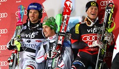 Kostelić treći, Hirscher novi kralj Sljemena