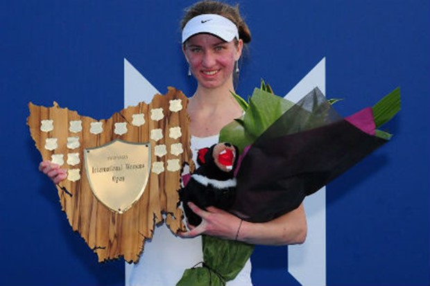 Senzacionalna Barthel na tronu Hobarta