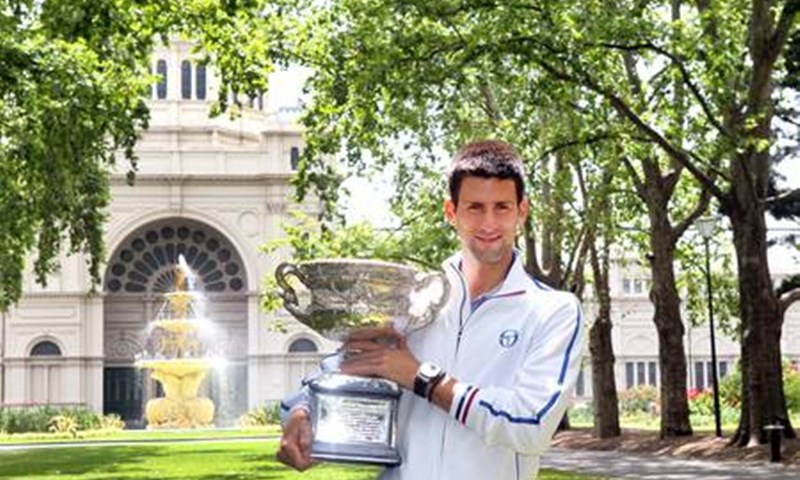 Đoković u društvu Federera i Nadala