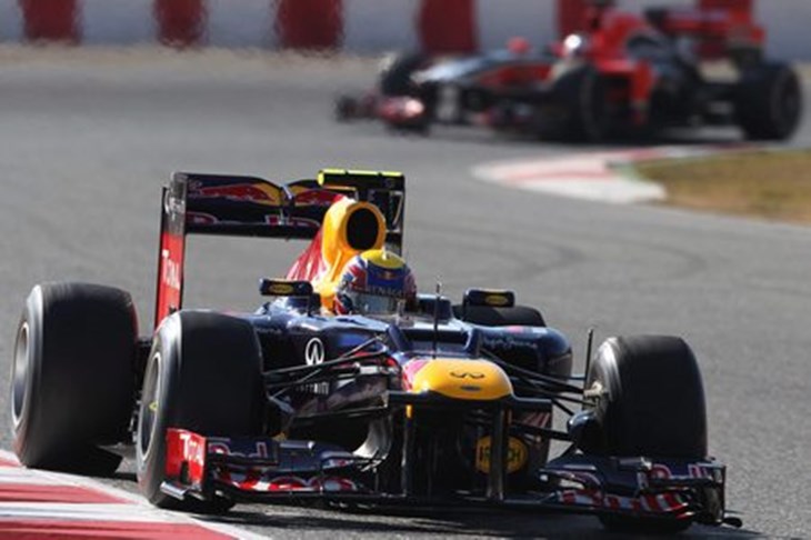 Webber za 74 tisućinke ispred Vettela, Alonso u drugom redu
