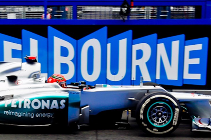 Prvi red McLarenu, Grosjean iznenadio
