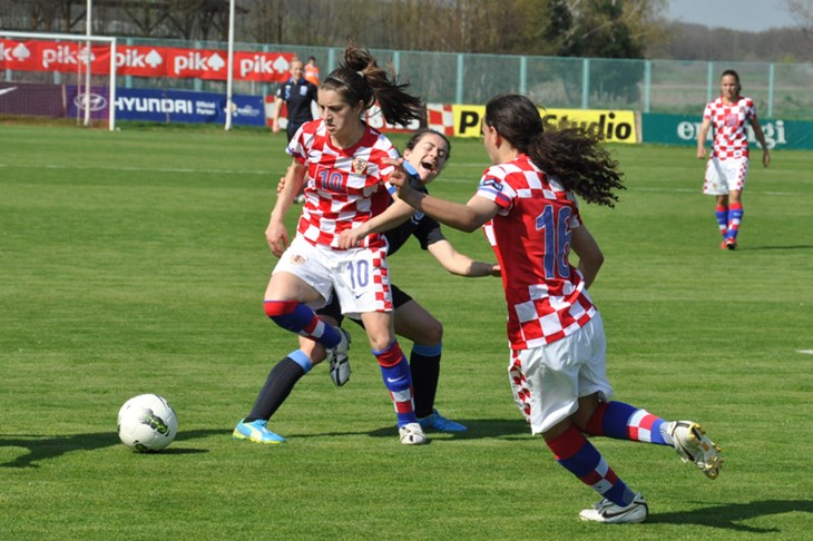 Hrvatske nogometašice u prijateljskom susretu pregazile Crnu Goru