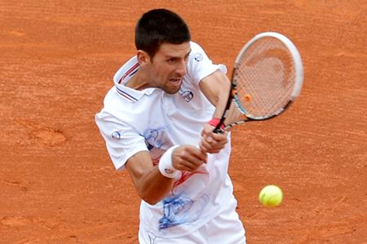 Đoković s posvetom, Nadal nemilosrdno