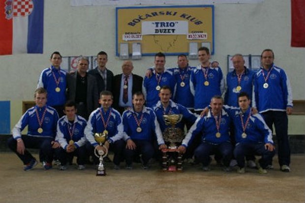 Trio Buzetu šesti naslov prvaka