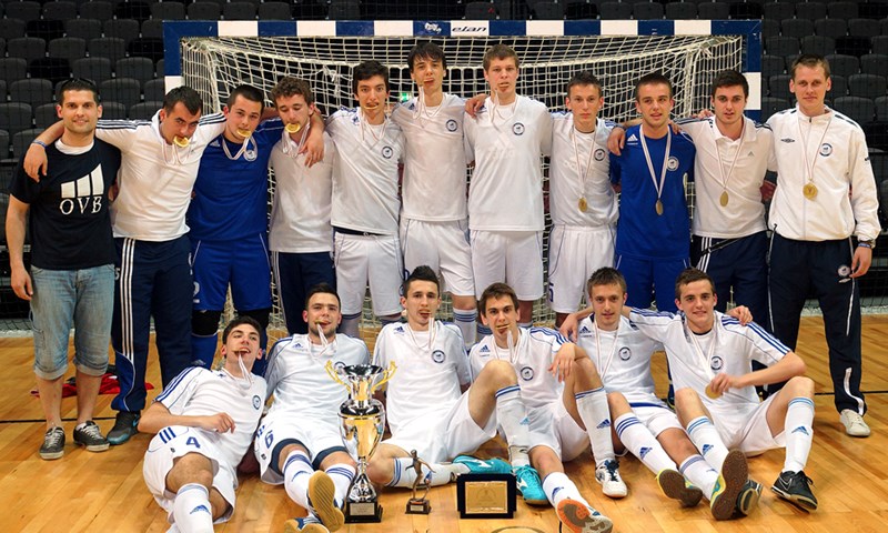 Video: Juniori OVB Allfinanza došli do prvog naslova prvaka Hrvatske u futsalu