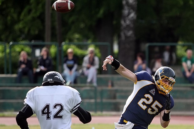 Benjamin Jones iz Zagreb Thundera pred očima NFL skauta
