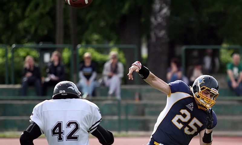 Benjamin Jones iz Zagreb Thundera pred očima NFL skauta