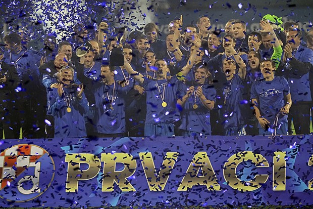 Foto: Dinamo "nulom" protiv Splita proslavio dvostruku krunu