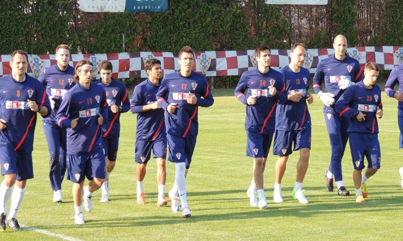 Foto: Hrvatski reprezentativci u punom treningu, uz oporavljenog Kranjčara