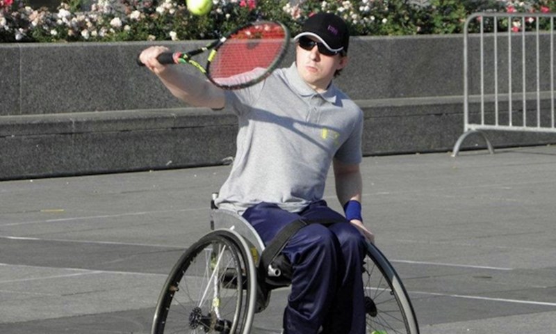 Tenis u kolicima u centru Zagreba