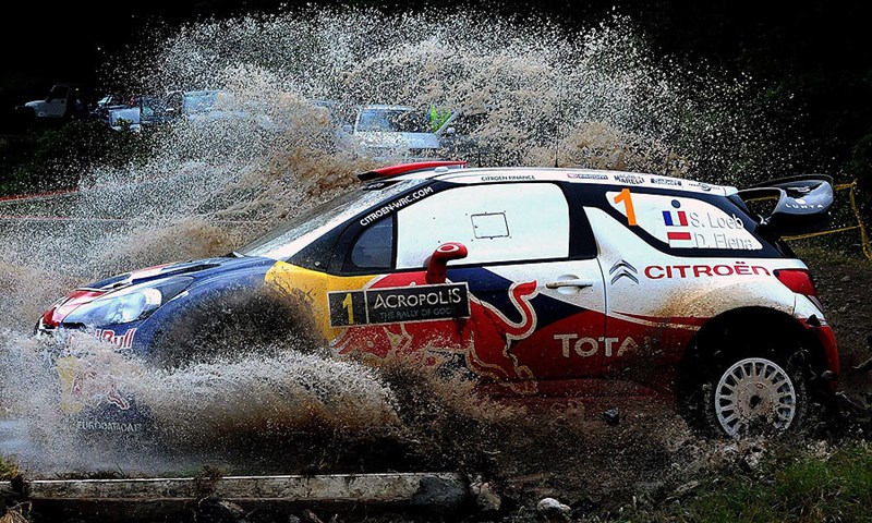 Loeb preuzeo vodstvo nakon prvog dana grčkog natjecanja, Latvala mu puše za vratom