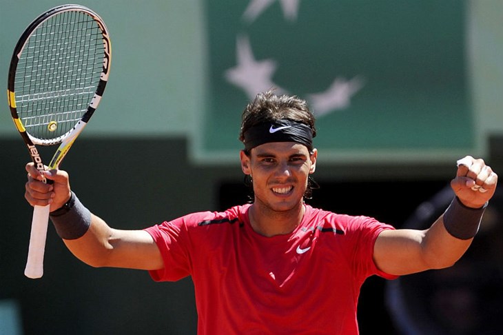 Rafa osvaja poene čak i ako se posklizne