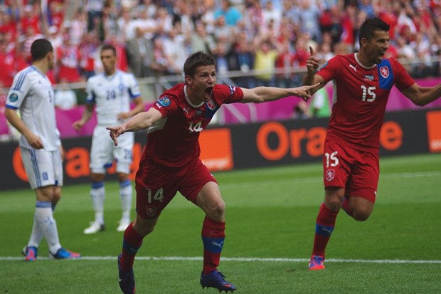 Foto: Česi ranim golovima smanjili nade Grka na minimum i ostali u igri za četvrtfinale