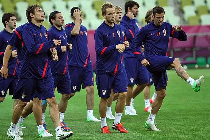 Igor Štimac prvi puta vodio trening Hrvatske