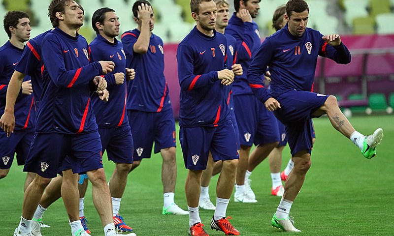 Igor Štimac prvi puta vodio trening Hrvatske
