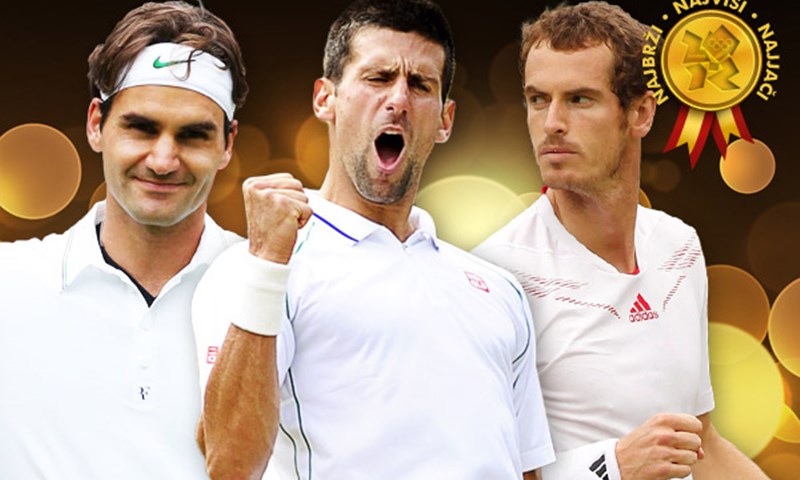 Olimpijski ratnici svjetlosti: Federer, Đoković i Murray